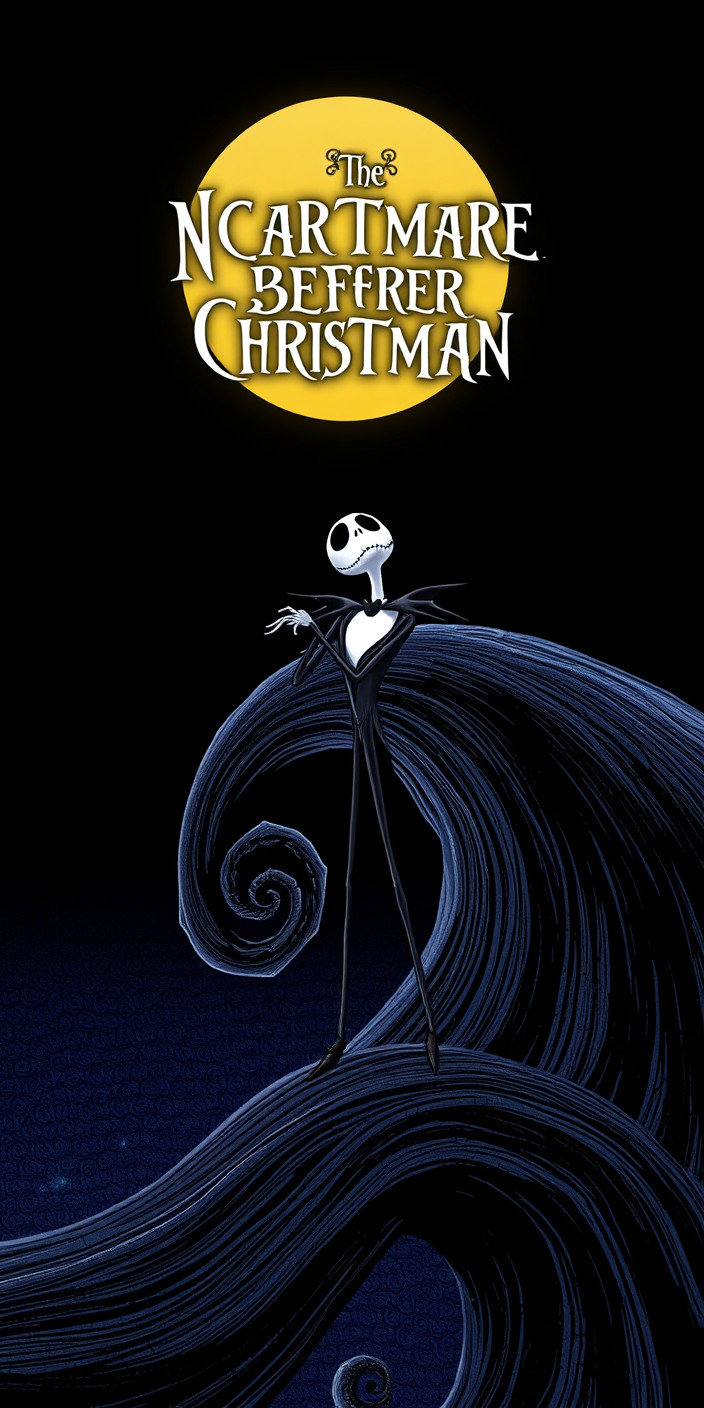The nightmare before christmas 14 Phone Wallpaper