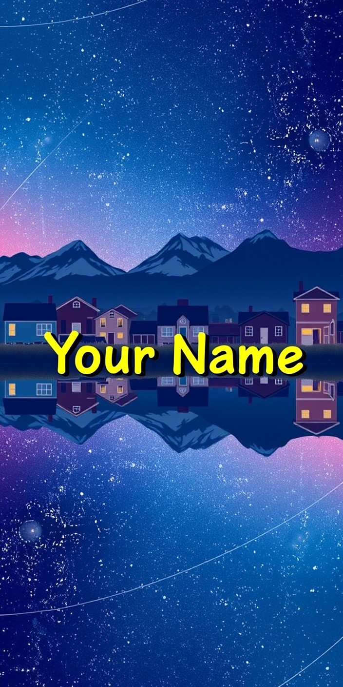 Your name 6 Phone Wallpaper