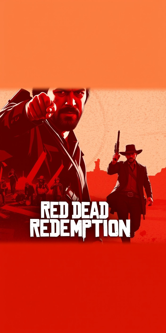 Red dead redemption 7 Phone Wallpaper