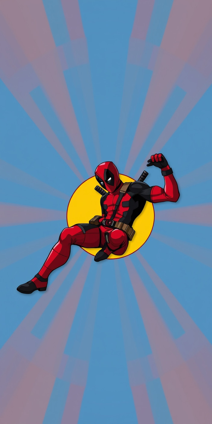 Deadpool 4 Phone Wallpaper