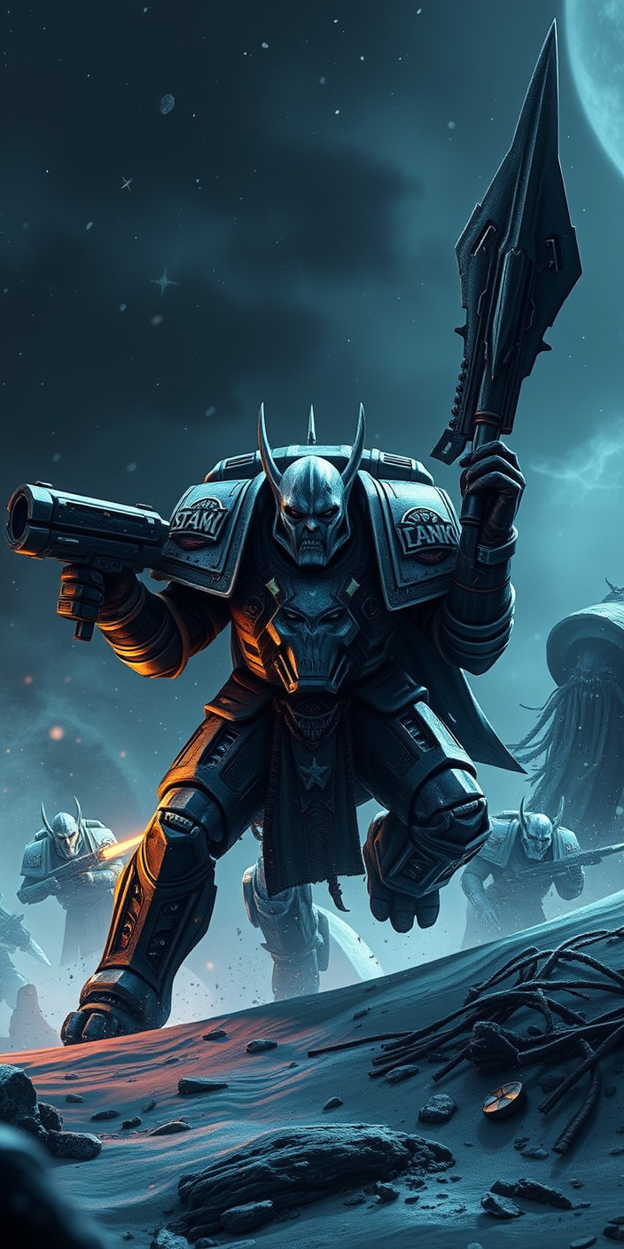 Warhammer 40k space wolves 9 Phone Wallpaper