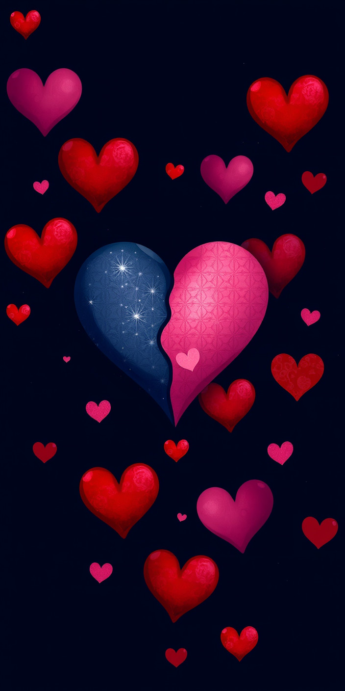 Heart 6 Phone Wallpaper