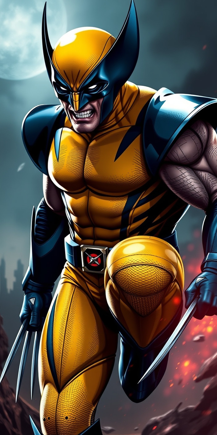 Wolverine 8 Phone Wallpaper