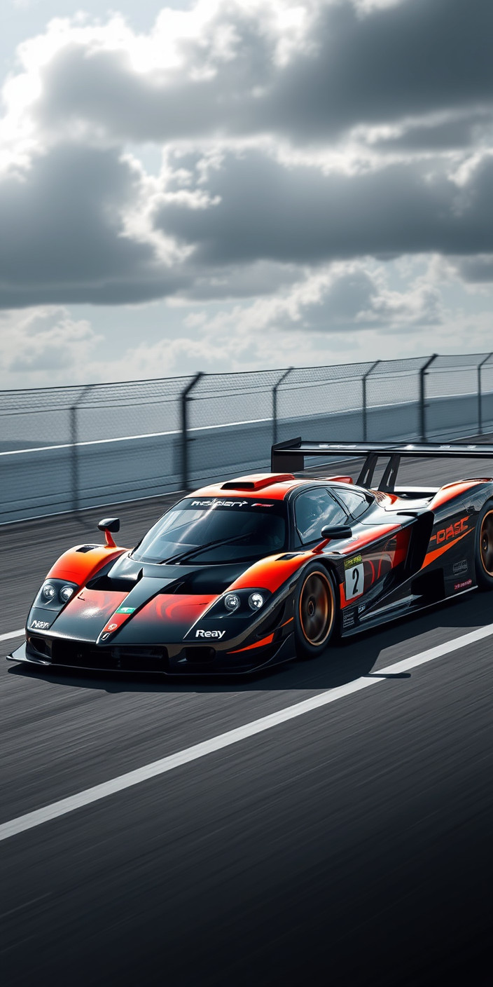 Mclaren f1 gtr 13 Phone Wallpaper