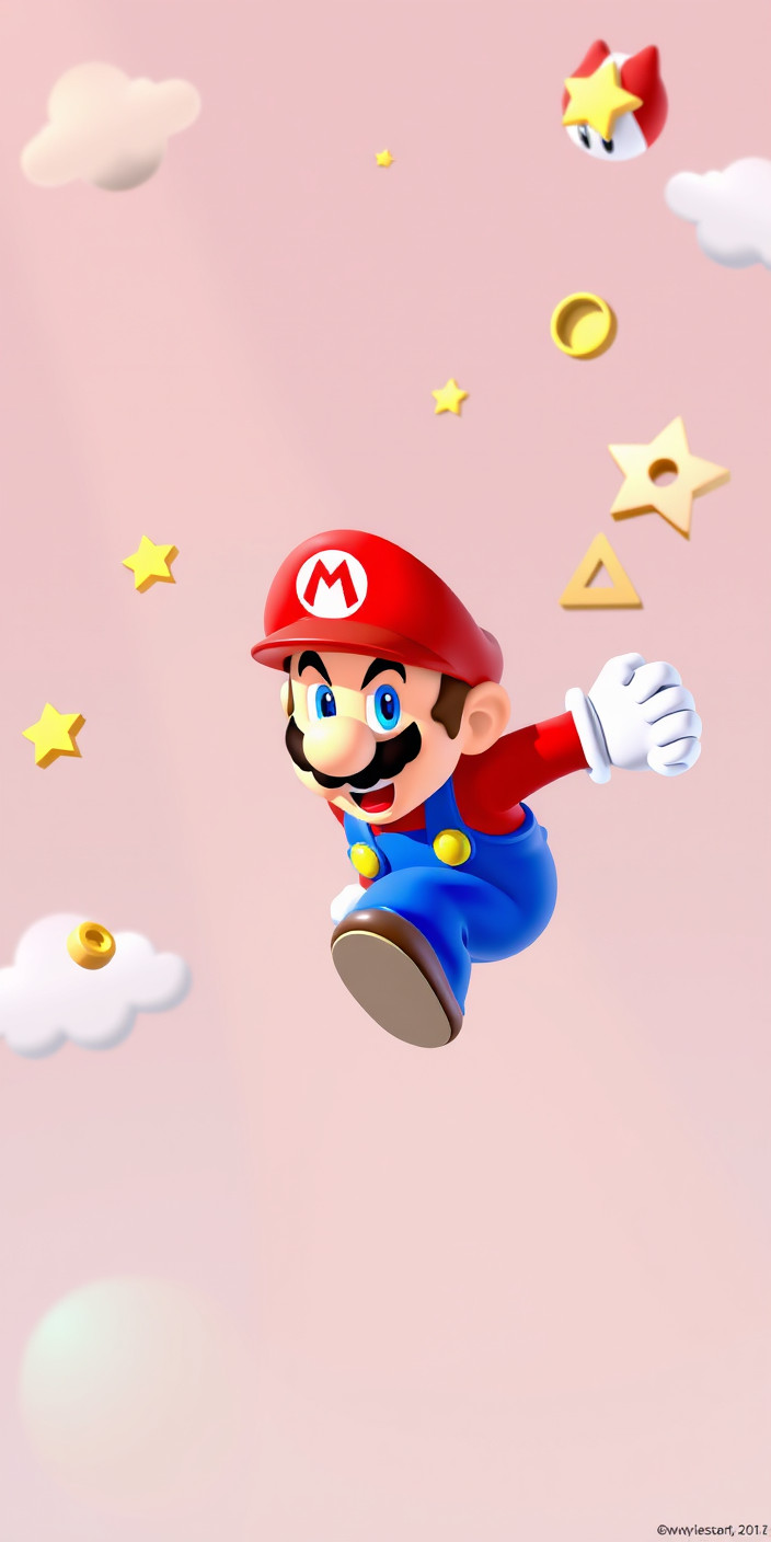 Super mario 4 Phone Wallpaper