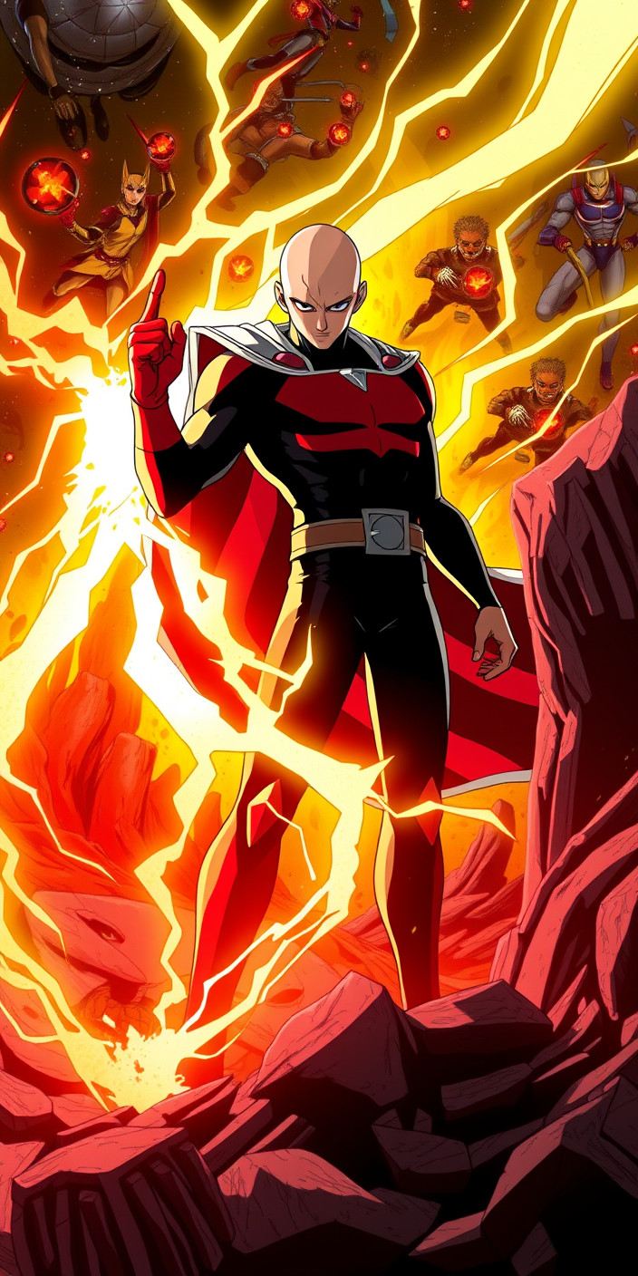 One punch man 7 Phone Wallpaper