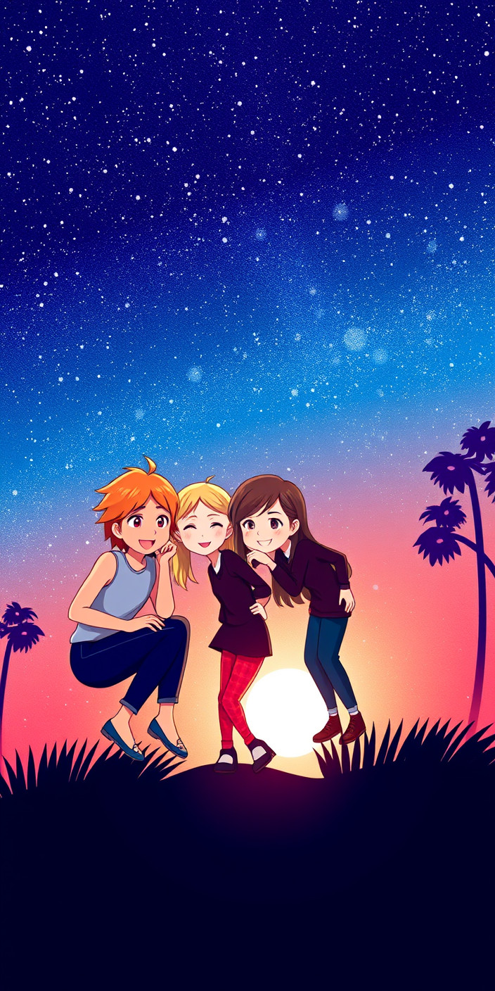 Friends 9 Phone Wallpaper