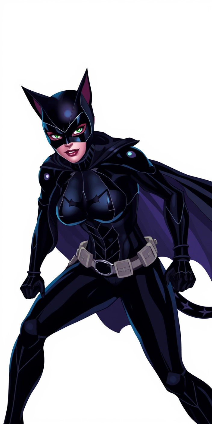 Catwoman 2 Phone Wallpaper
