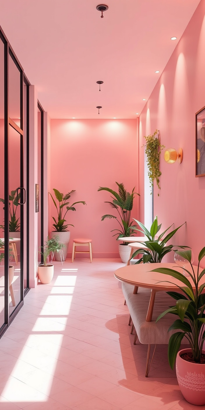 Light pink aesthetic 11 Phone Wallpaper