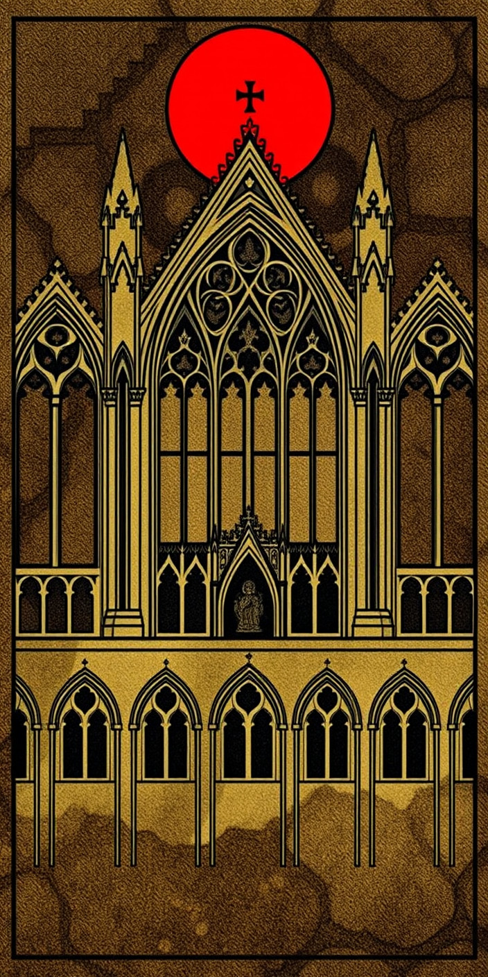 Gothic art 3 Phone Wallpaper