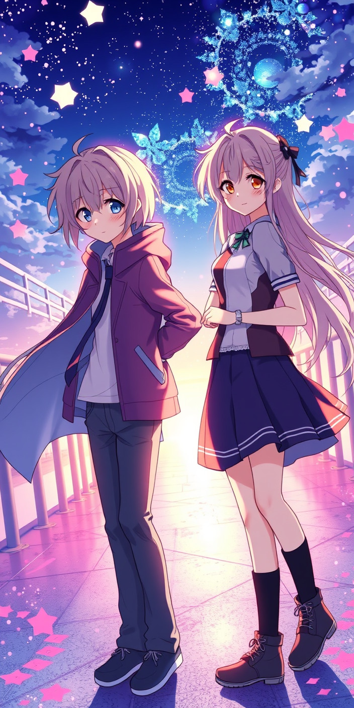 Anime couples 13 Phone Wallpaper
