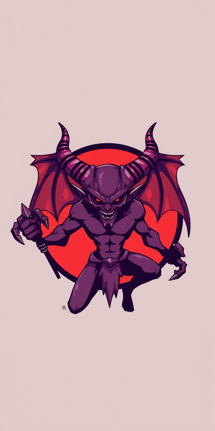 Demon 1 Phone Wallpaper