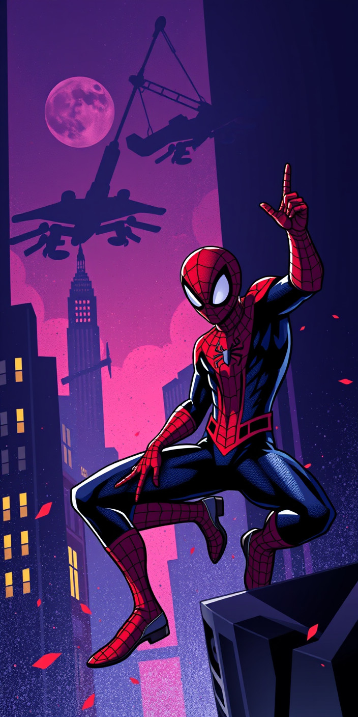 Spiderman miles morales 10 Phone Wallpaper
