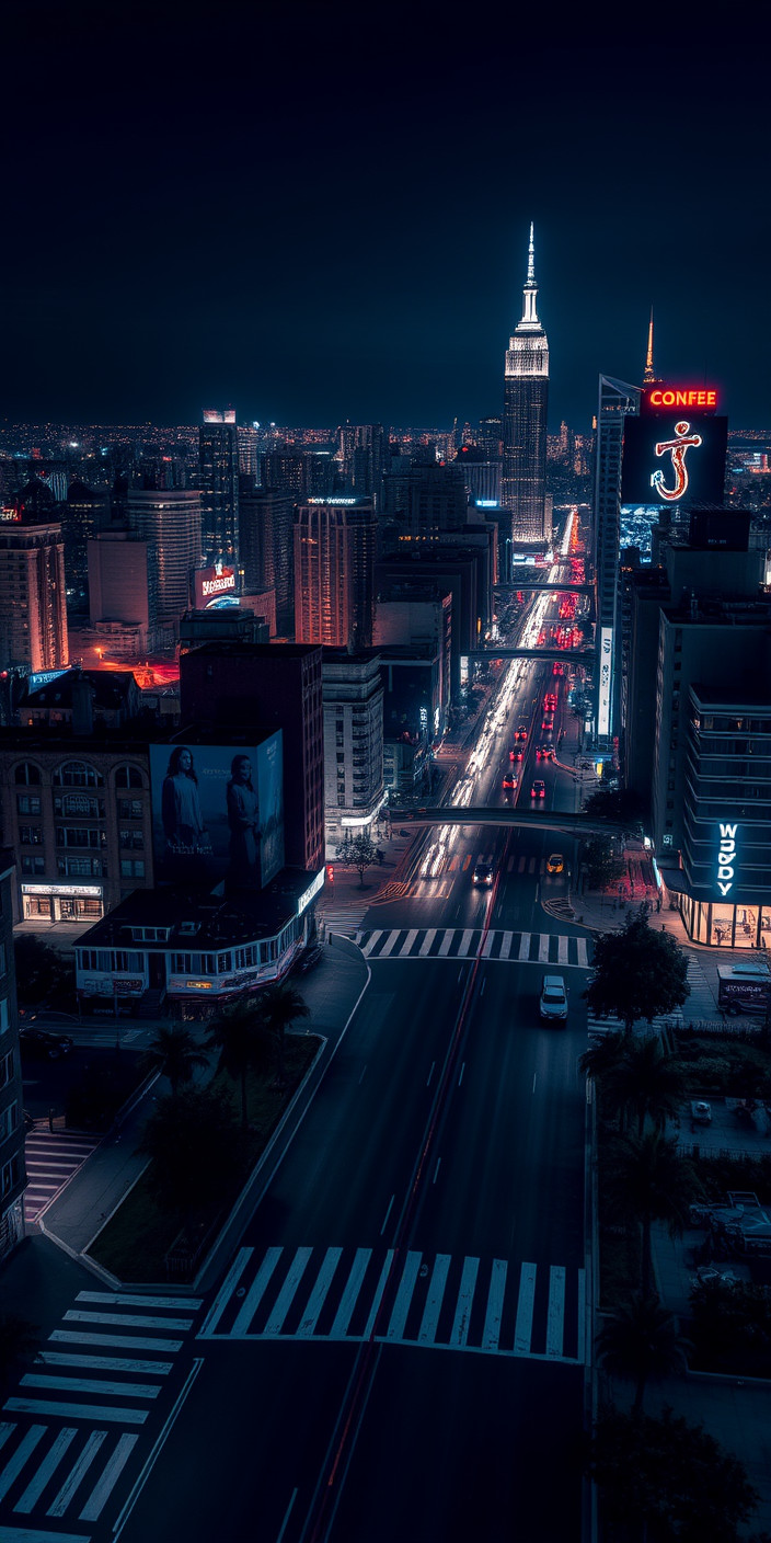 Night city 6 Phone Wallpaper