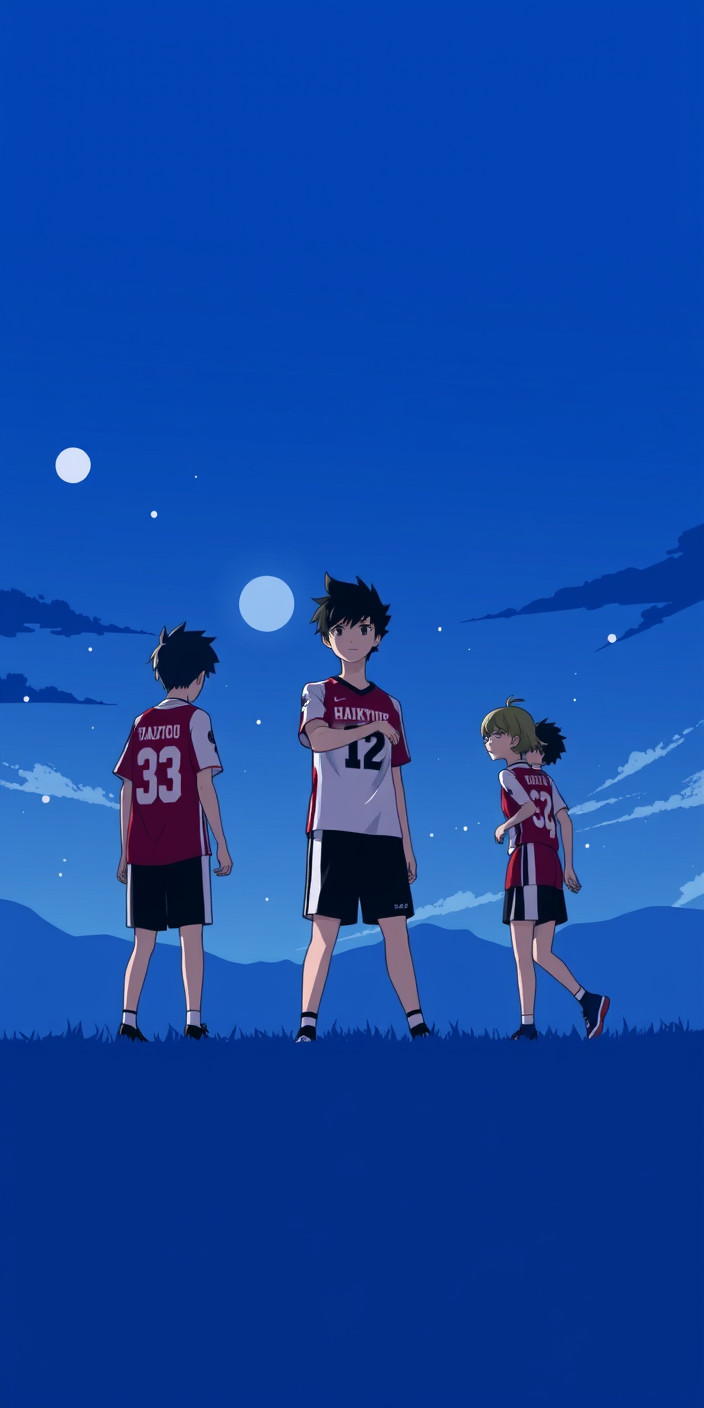 Haikyuu 4 Phone Wallpaper