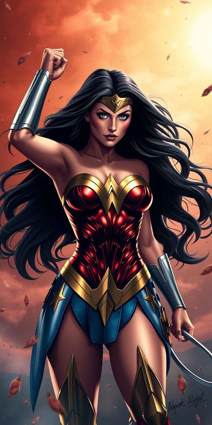 Wonder woman 5 Phone Wallpaper
