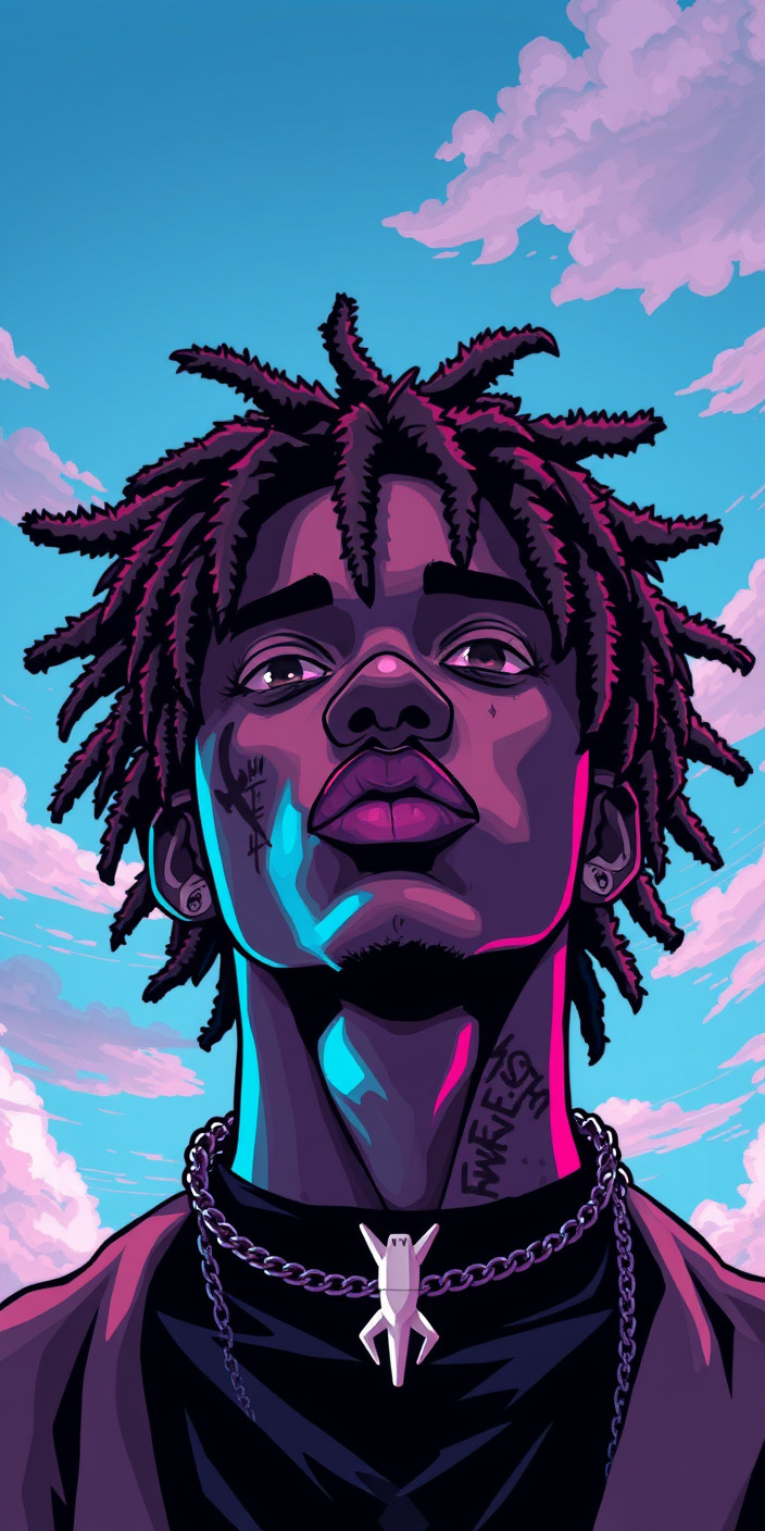 Cool xxxtentacion 3 Phone Wallpaper