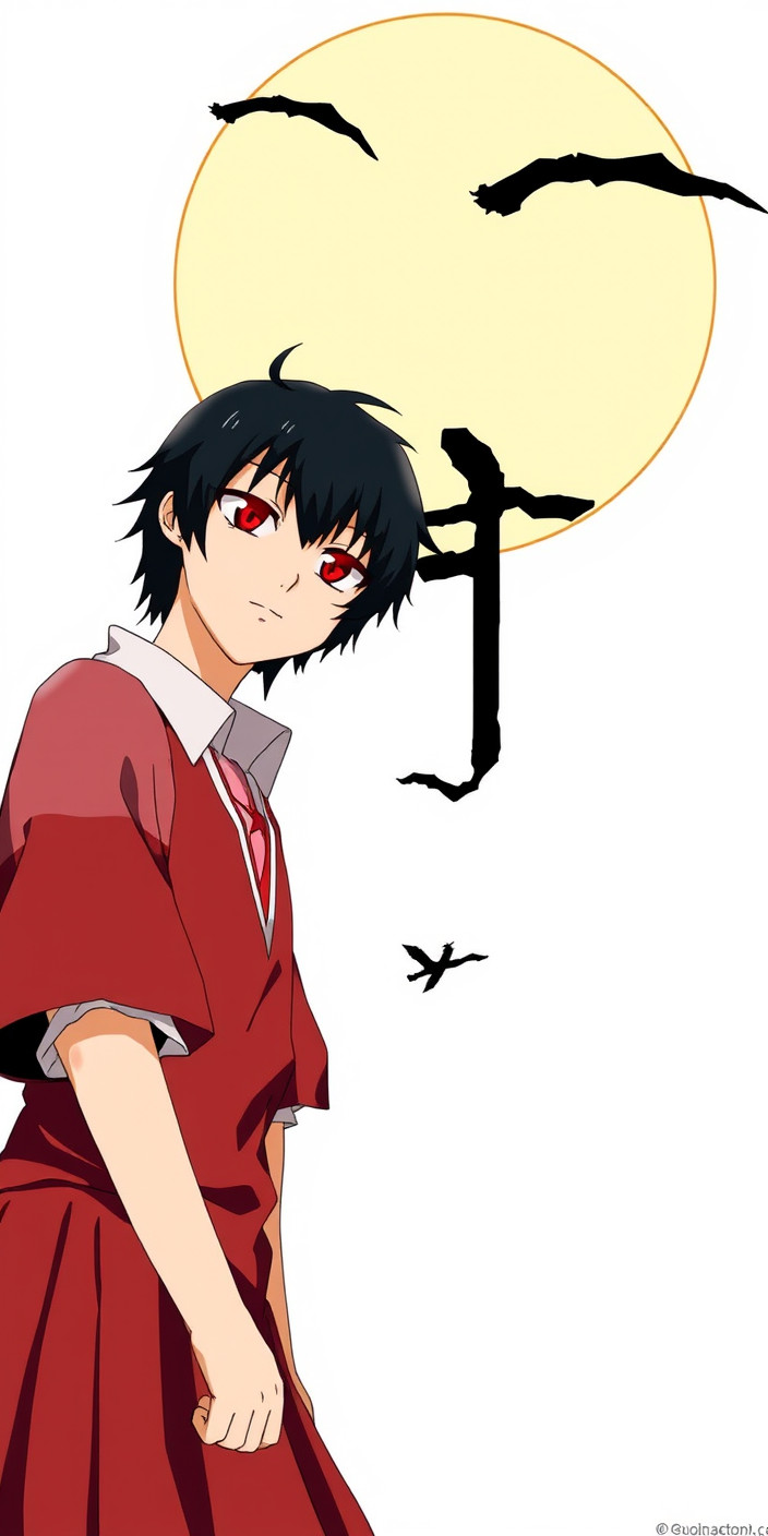 Monogatari 7 Phone Wallpaper