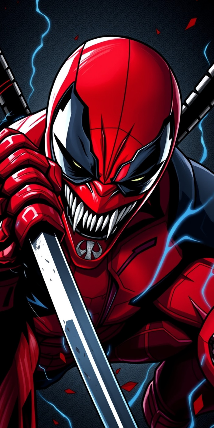 Venompool 5 Phone Wallpaper