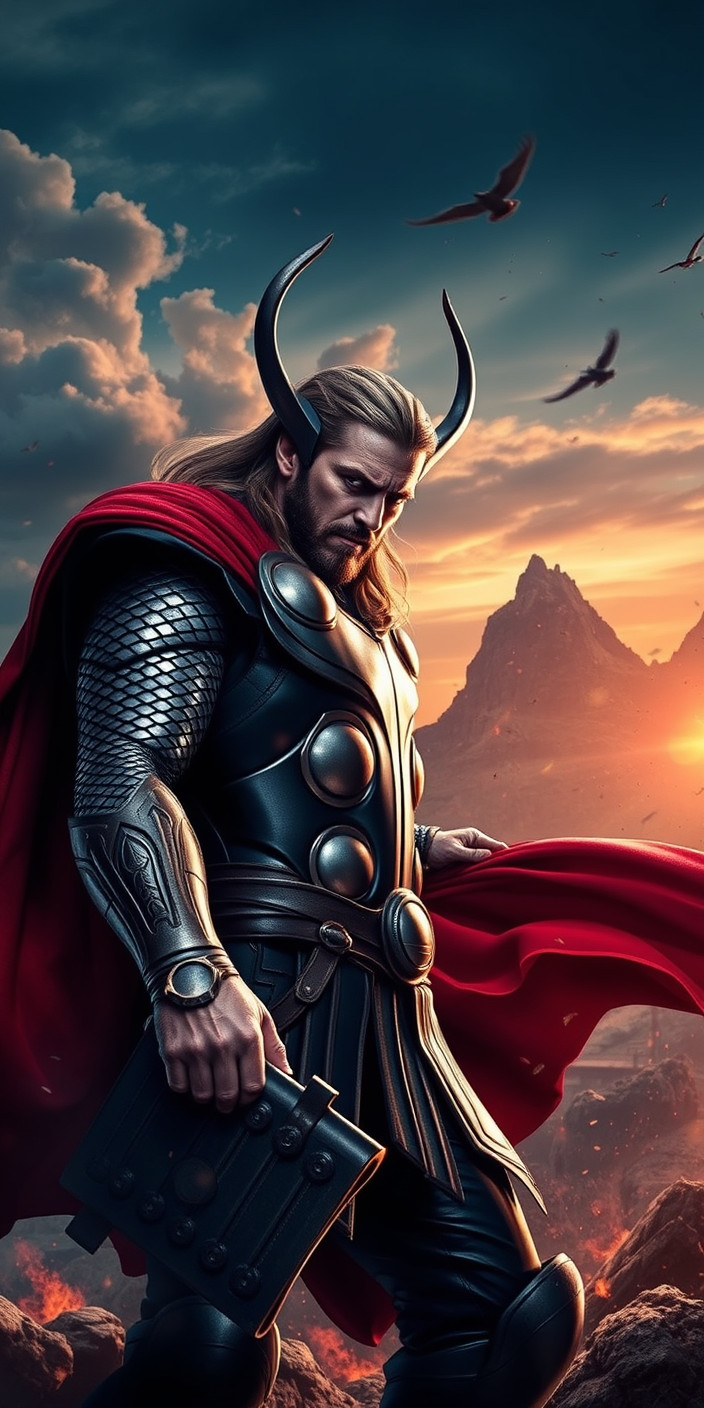 Thor ragnarok 9 Phone Wallpaper