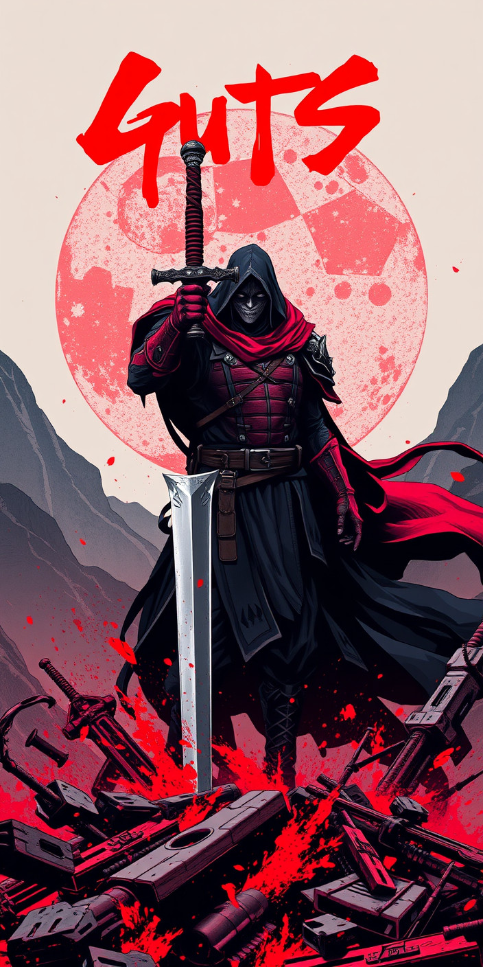 Guts 8 Phone Wallpaper