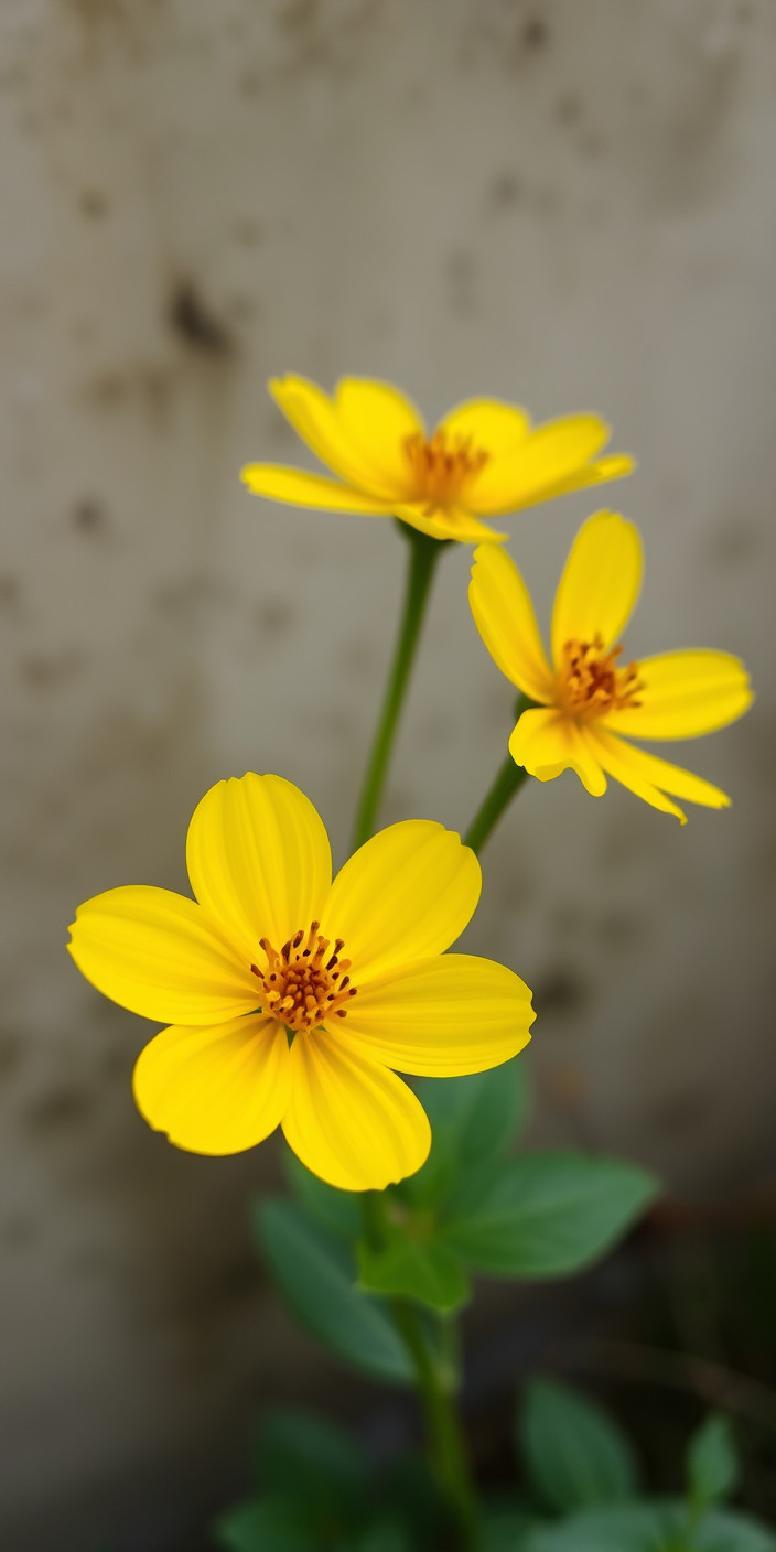 Yellow flower 5 Phone Wallpaper