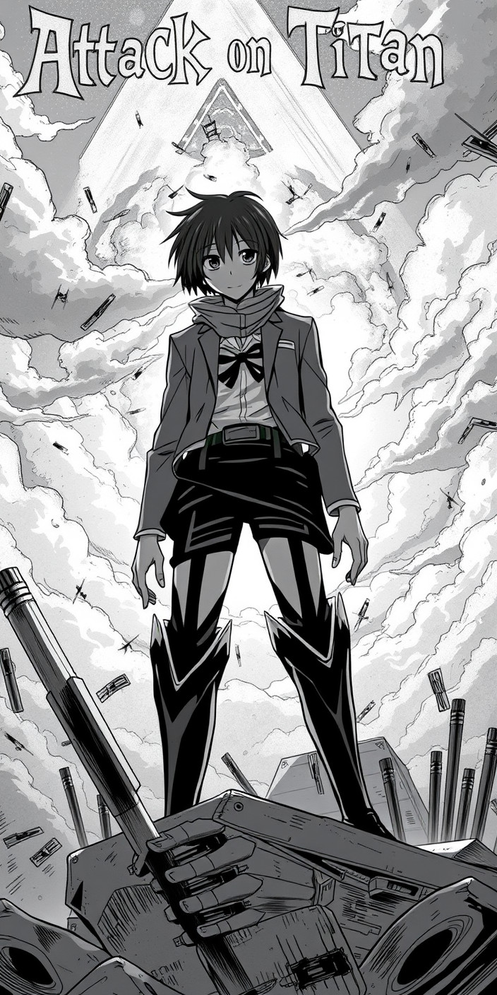 Attack on titan manga 3 Phone Wallpaper