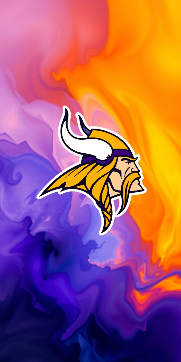 Minnesota vikings  android 8 Phone Wallpaper