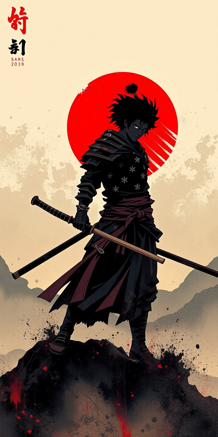 Afro samurai 5 Phone Wallpaper