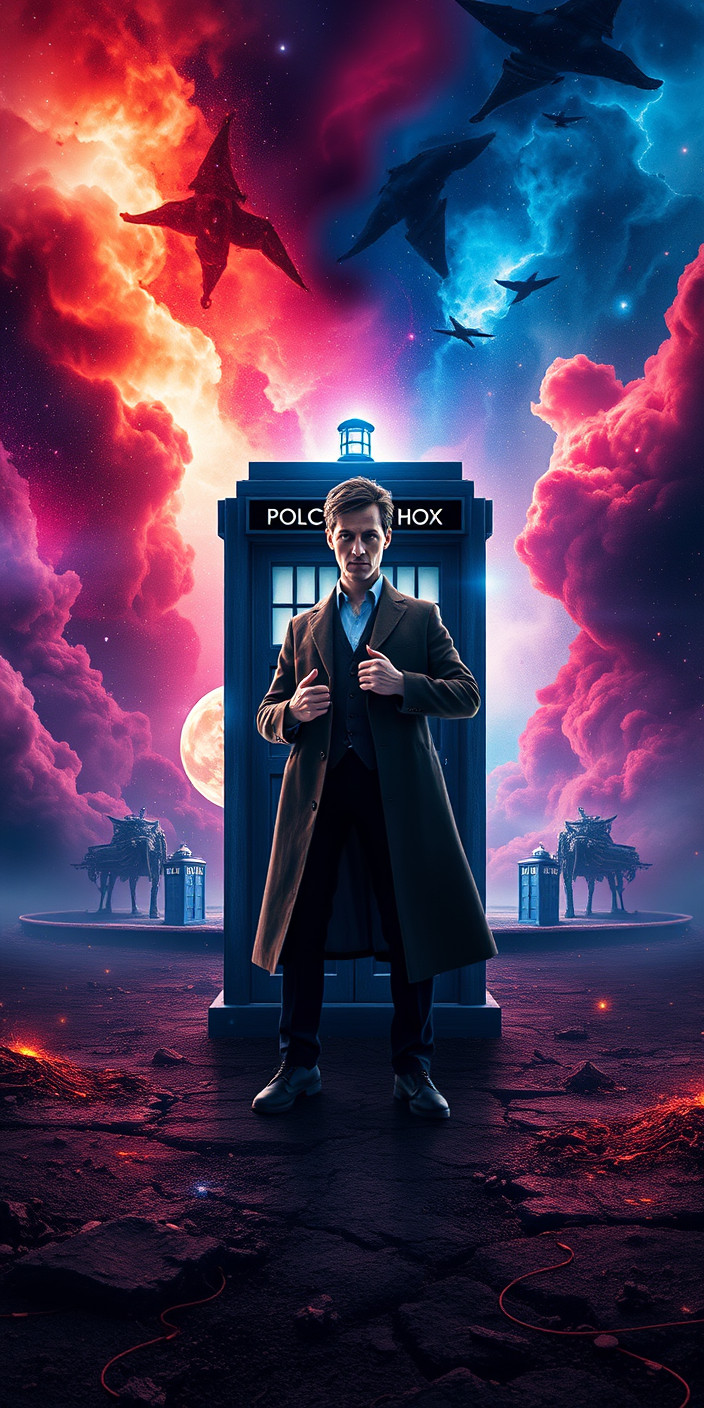 Doctor who  android 9 Phone Wallpaper