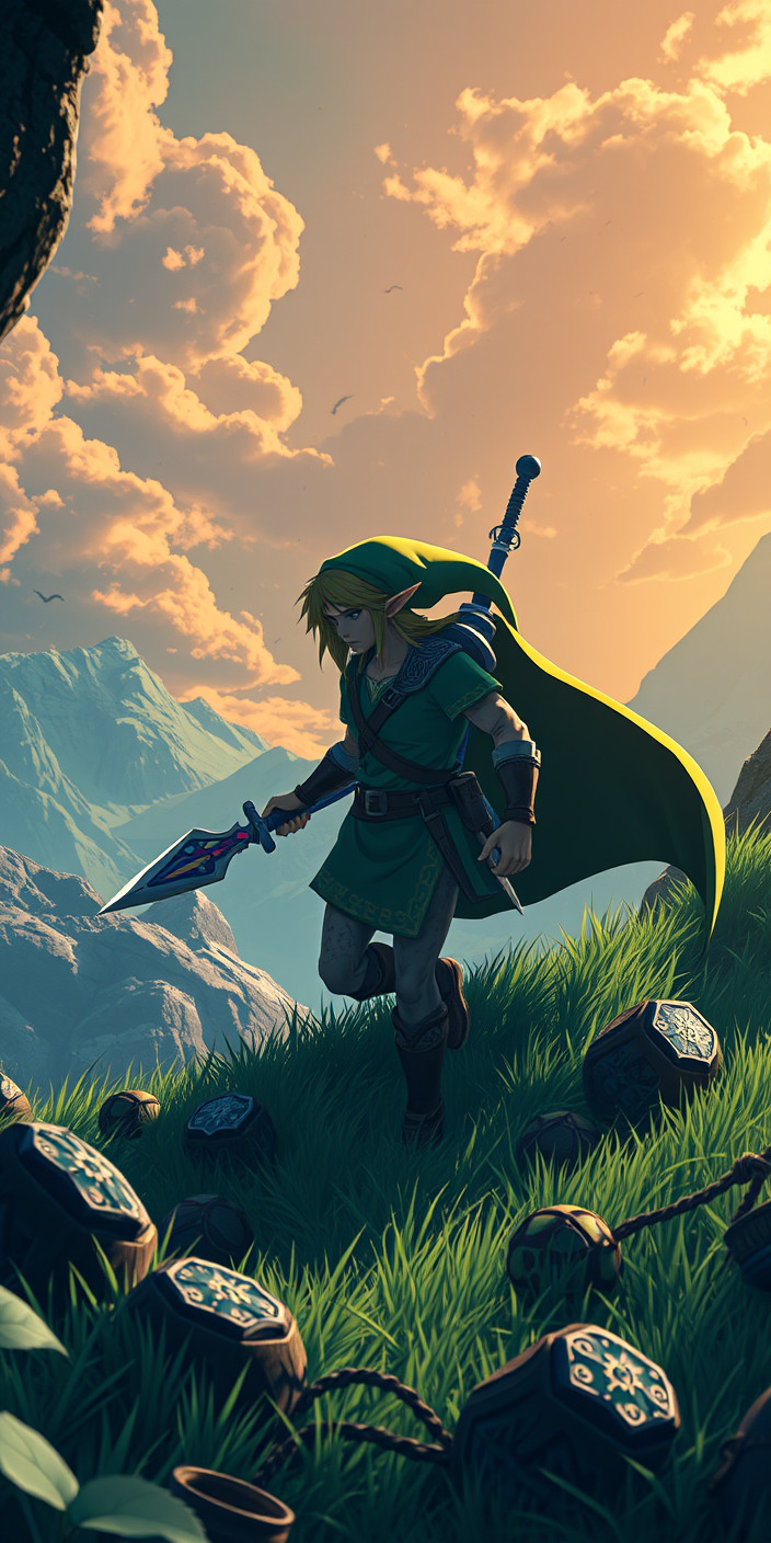 Zelda 4k 6 Phone Wallpaper