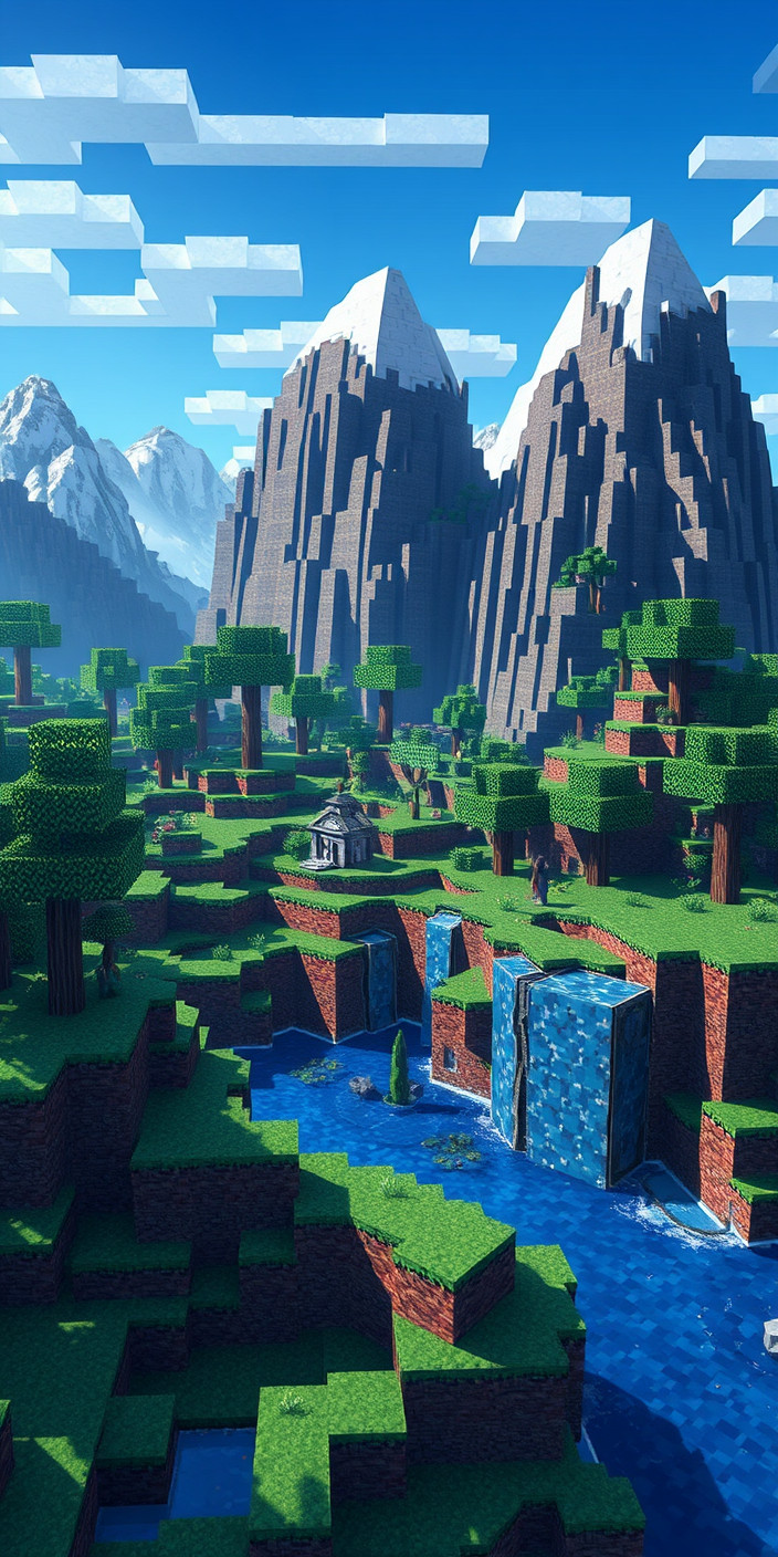 Minecraft  aesthetic 6 Phone Wallpaper