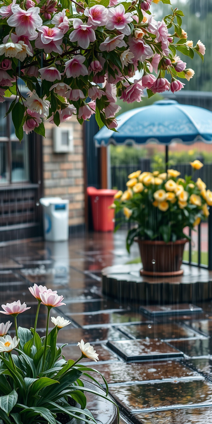 Rainy spring 11 Phone Wallpaper