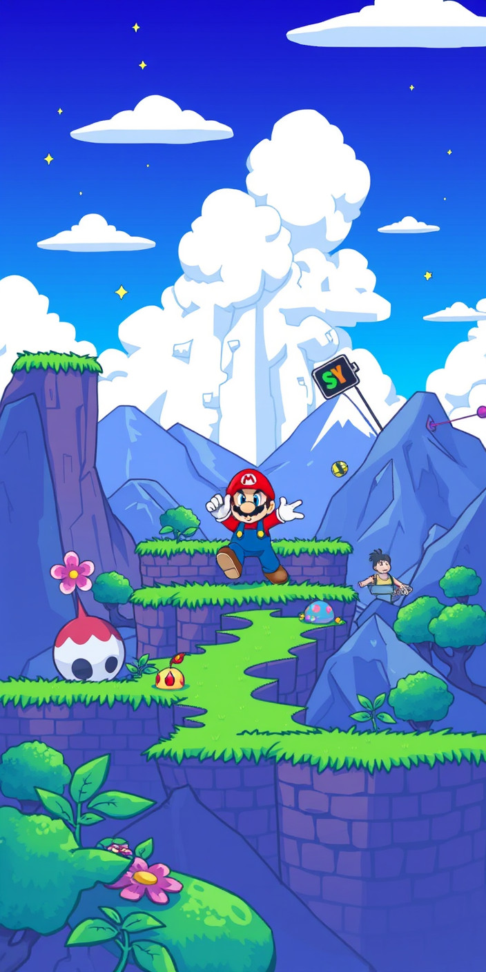 Nintendo mobile 2 Phone Wallpaper