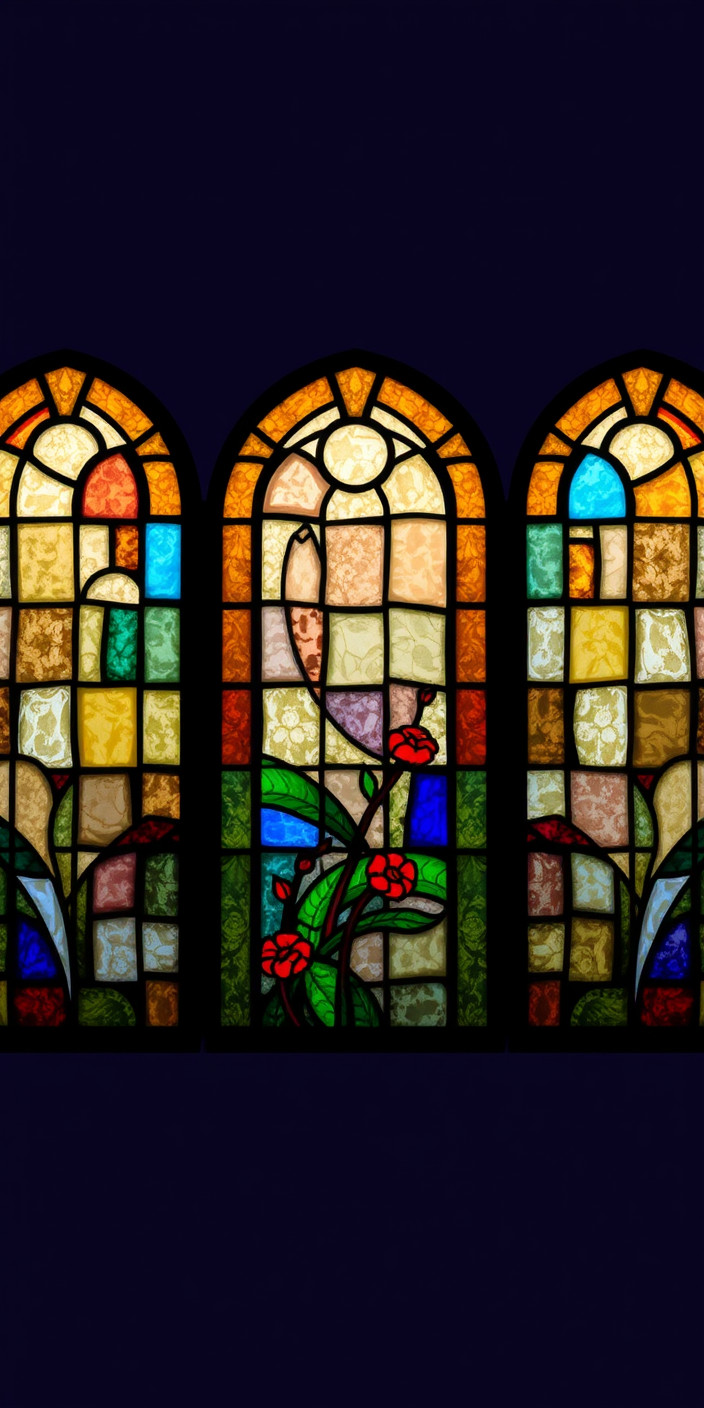 Stained glass 2 Phone Wallpaper