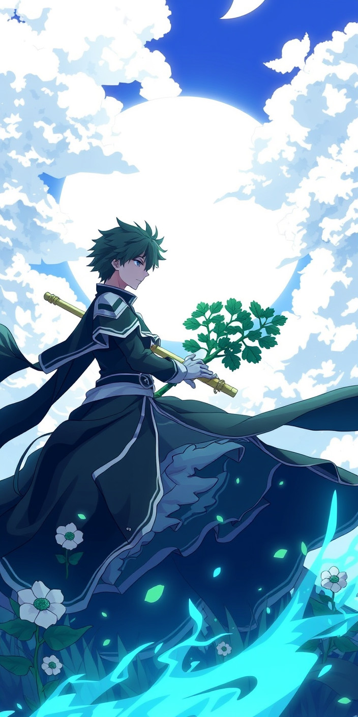 Black clover 4k 3 Phone Wallpaper