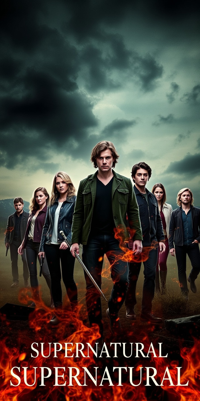 Supernatural supernatural 8 Phone Wallpaper