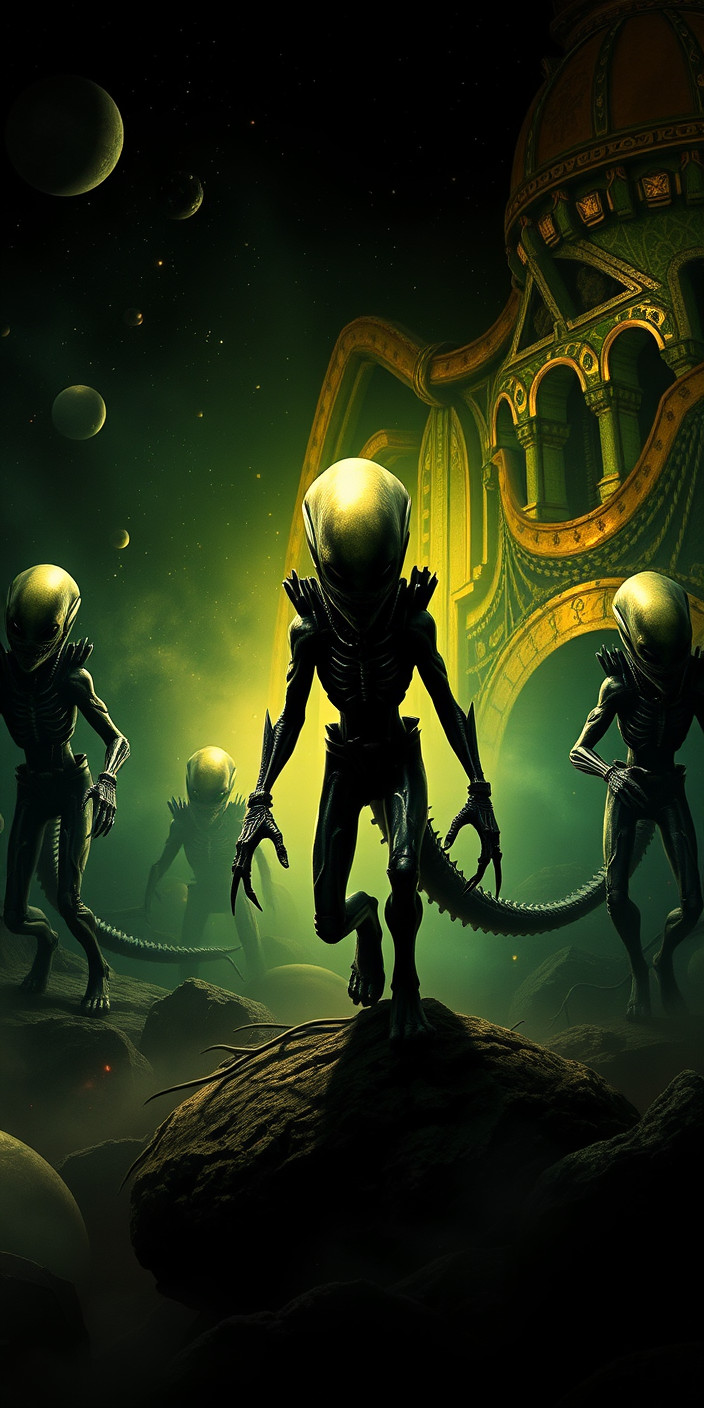 Aliens 2 Phone Wallpaper