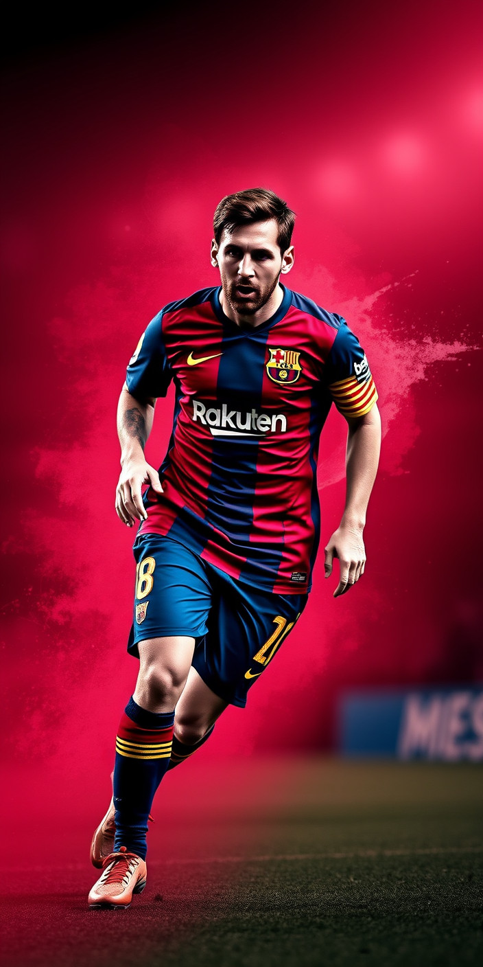 Messi 6 Phone Wallpaper