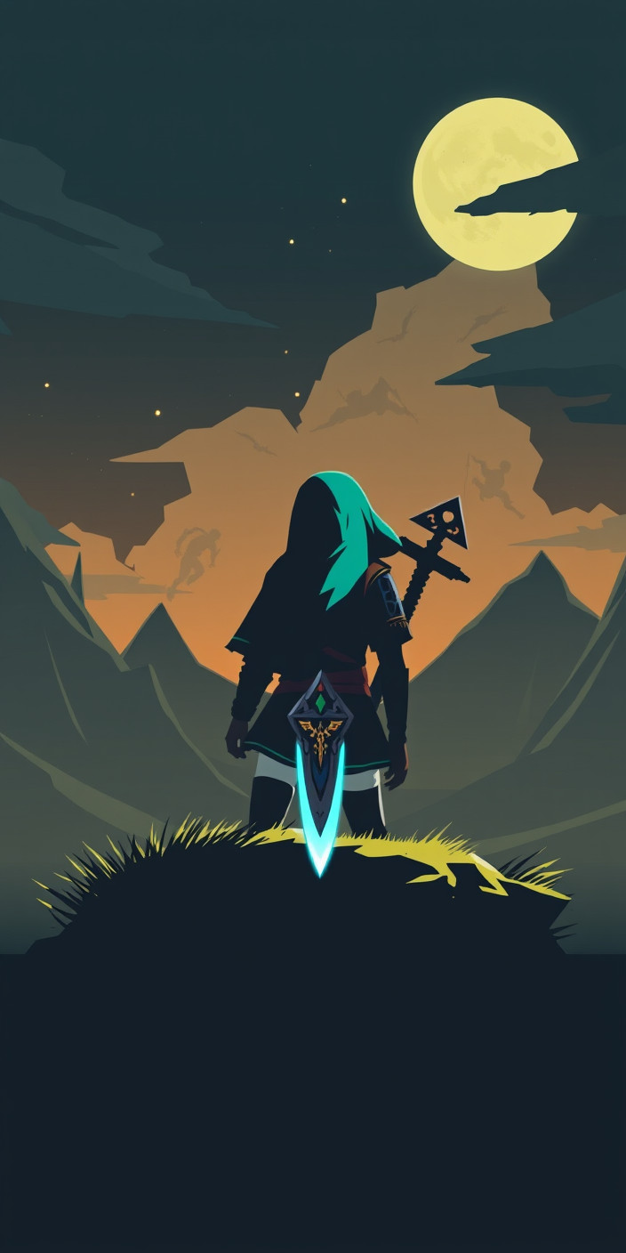 Zelda botw 2 Phone Wallpaper
