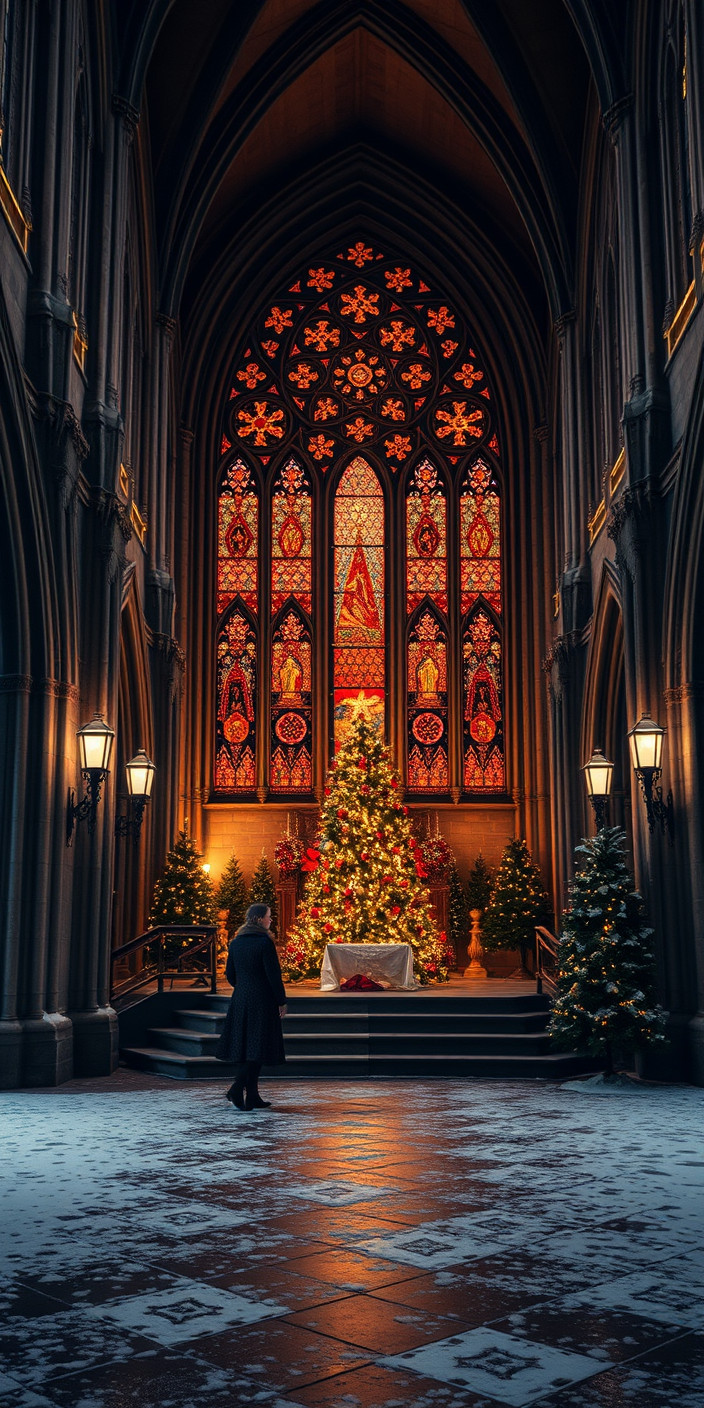 Gothic christmas 7 Phone Wallpaper