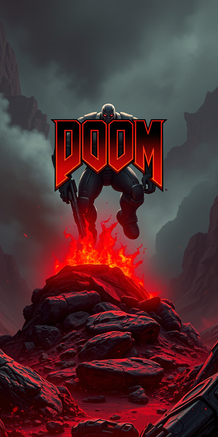 Doom 8 Phone Wallpaper