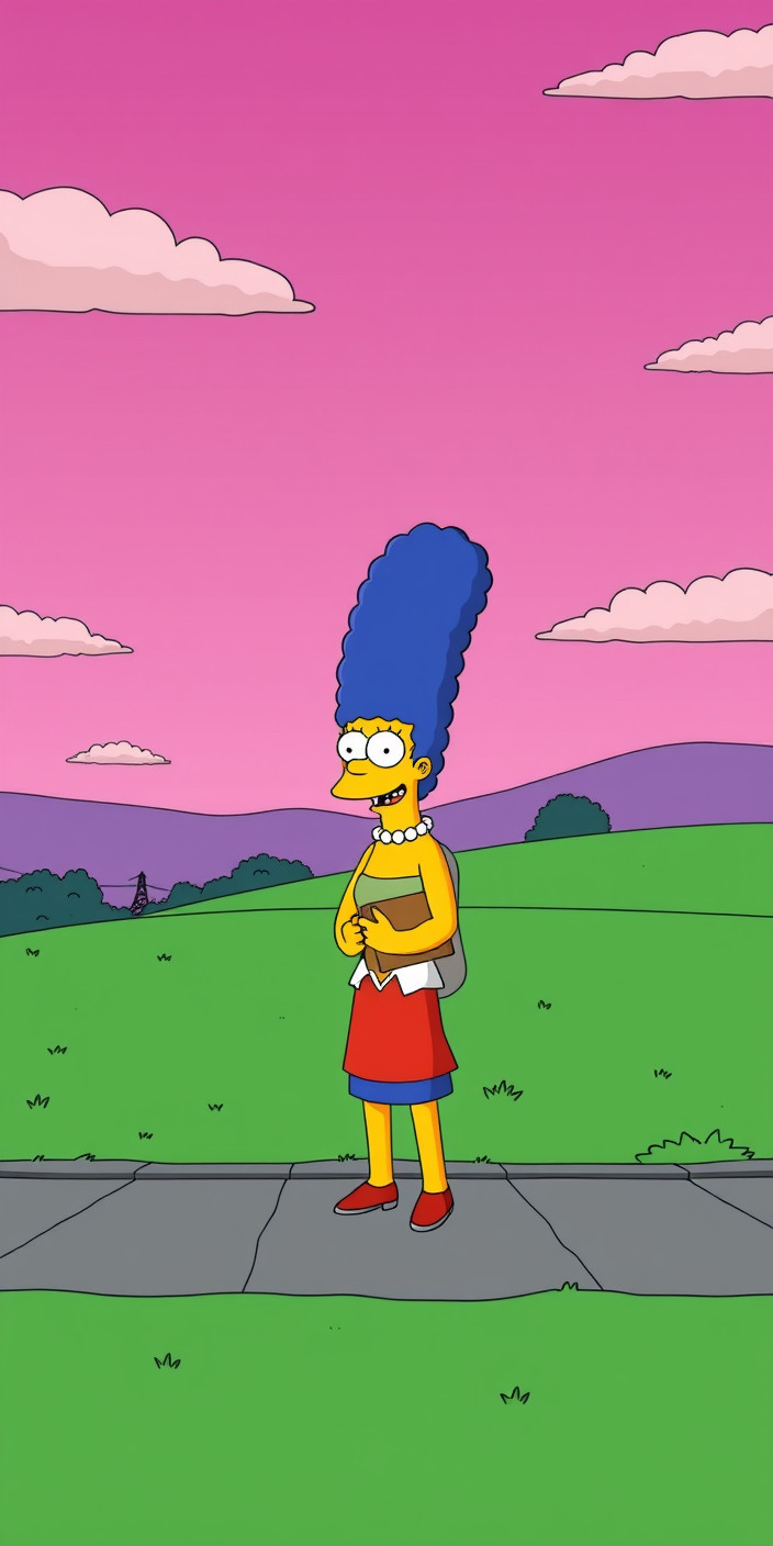 Aesthetic  simpsons 2 Phone Wallpaper