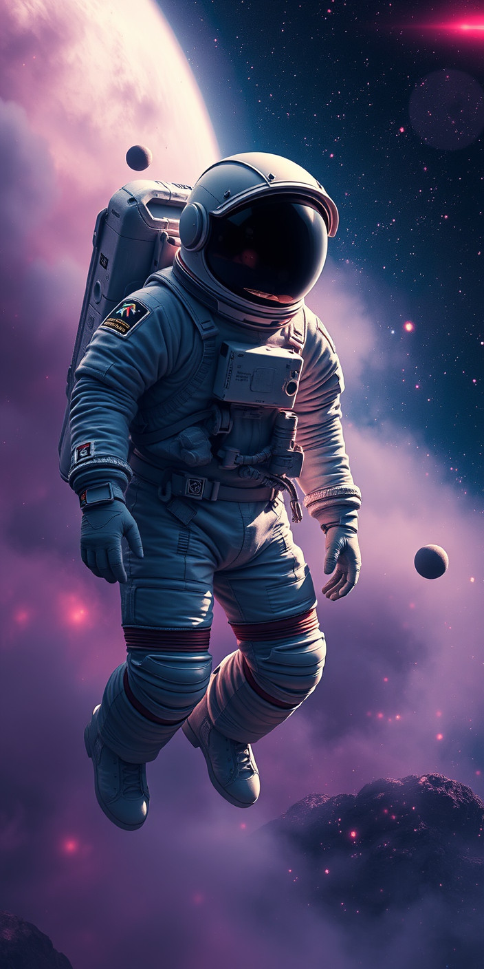 Astronaut 1 Phone Wallpaper