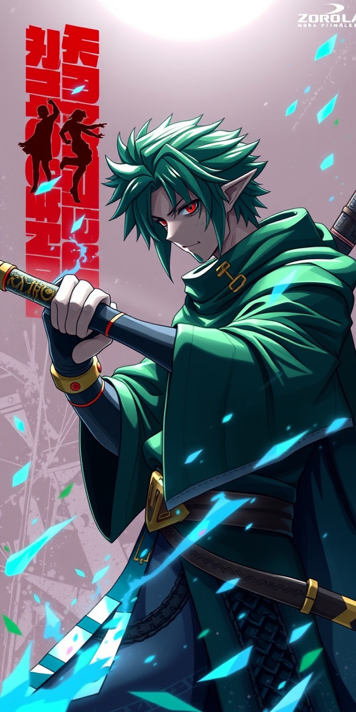 Zoro 4 Phone Wallpaper