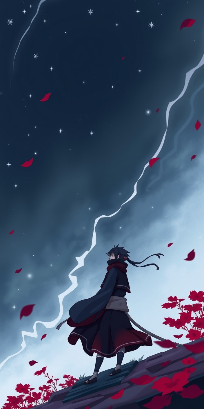 Itachi desktop 1 Phone Wallpaper