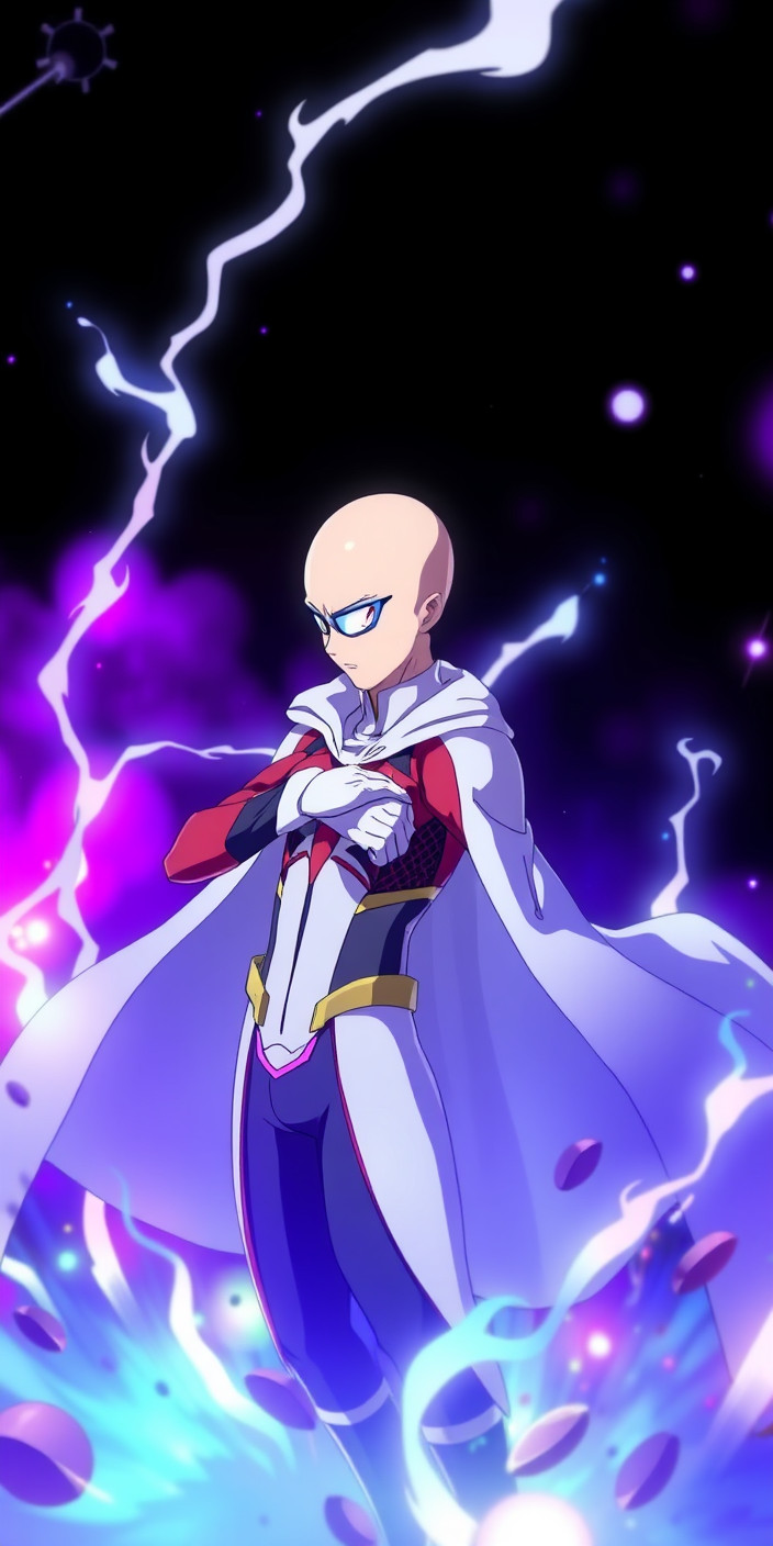 Saitama 5 Phone Wallpaper