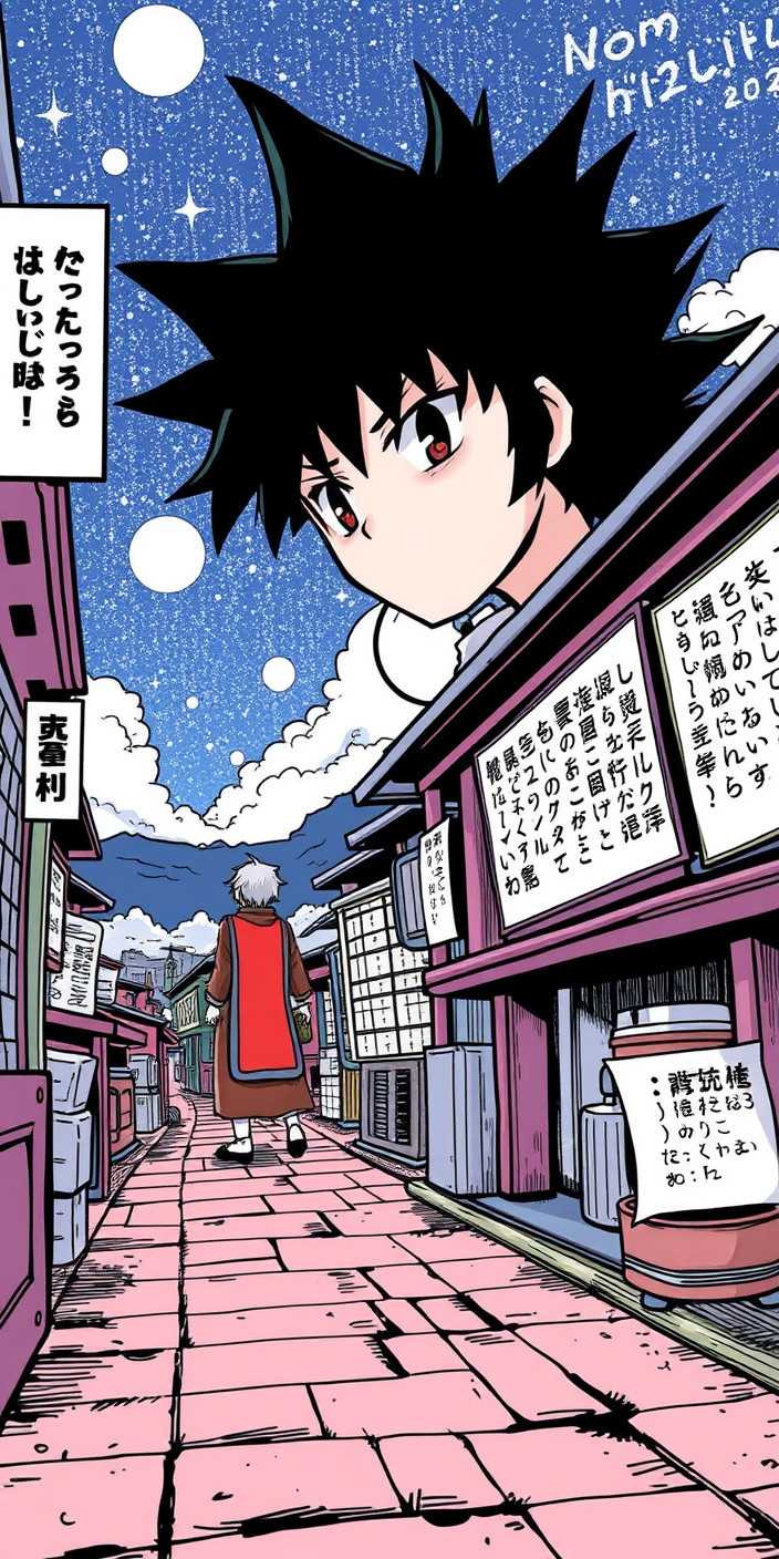 Manga 9 Phone Wallpaper