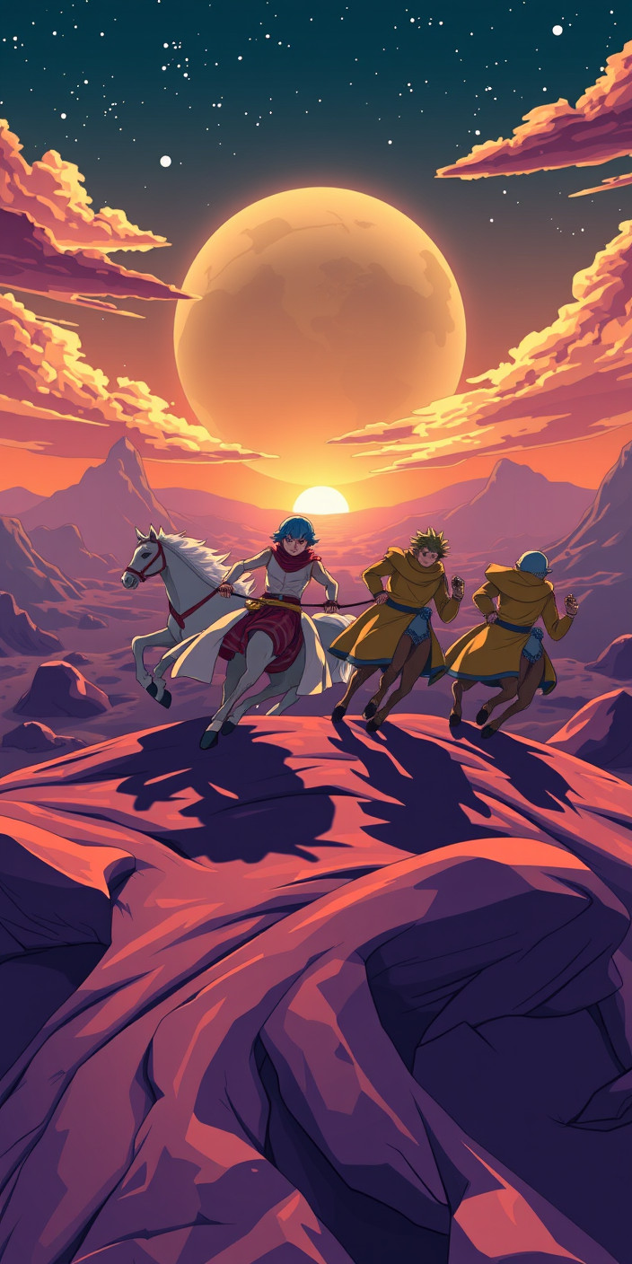Steel ball run 8 Phone Wallpaper