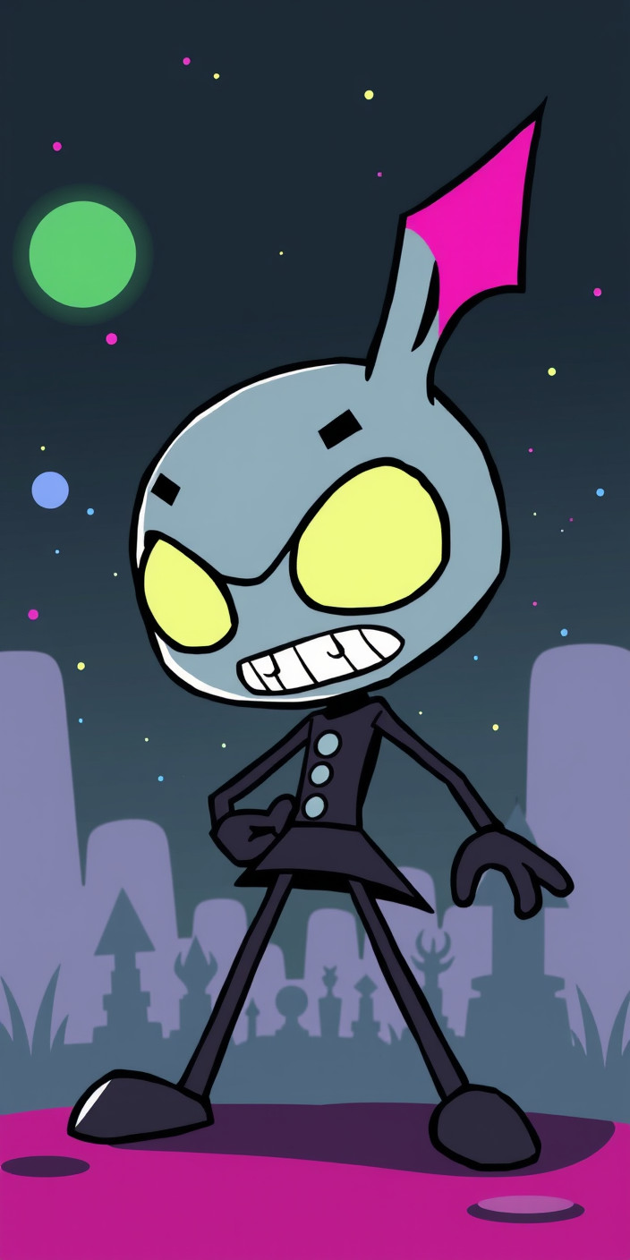 Invader zim 4 Phone Wallpaper
